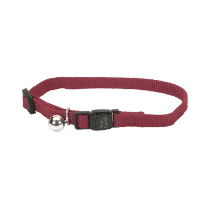 New Earth Soy Adjustable Breakaway Cat Collar One Size