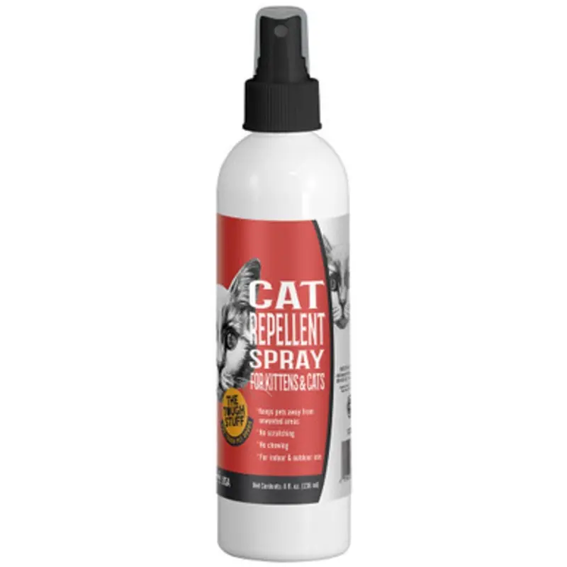 The Tough Stuff Cat Repellent Training Spray for Kittens & Cats 8 fl oz