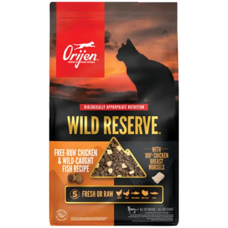 Orijen Wild Reserve Free-Run Chicken & Wild-Caught Fish Recipe Dry Cat Food 3.5 lb
