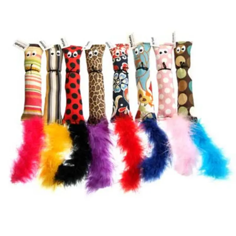 PetCandy Catnip Squirrel w/ Tail Cat Toy, Assorted One Size
