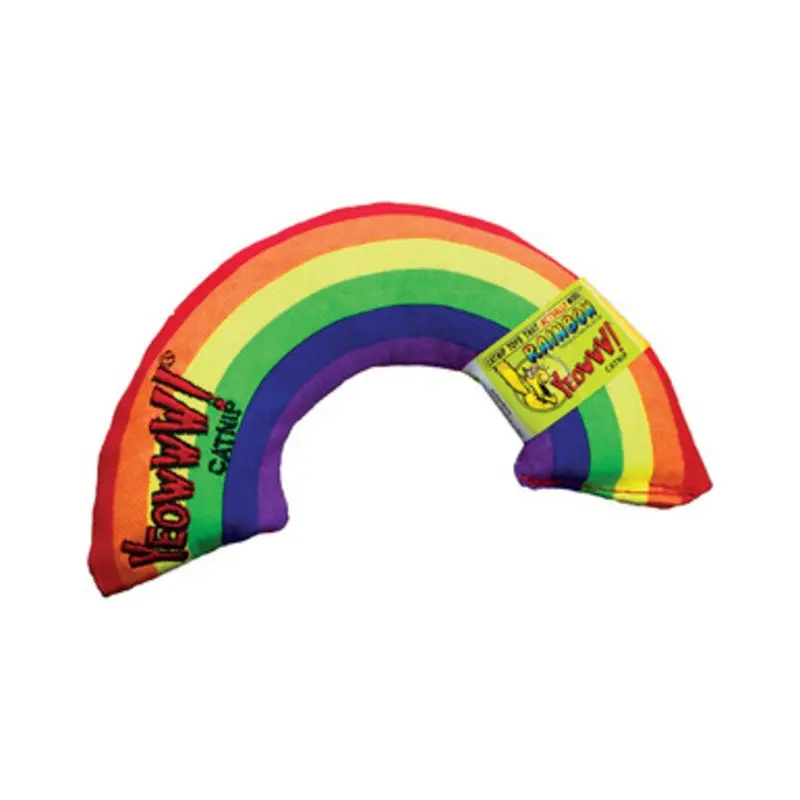 Yeowww! Rainbow Catnip Filled Cat Toy One Size