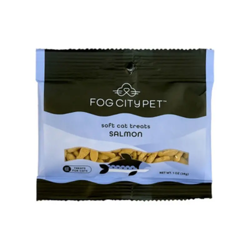Fog City Pet Soft Salmon Trial Size Cat Treats 1 oz
