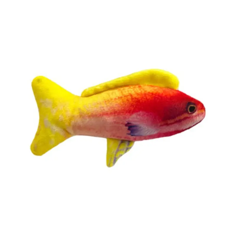 Huxley & Kent Kittybelles Rainbow Guppy Catnip Cat Toy One Size