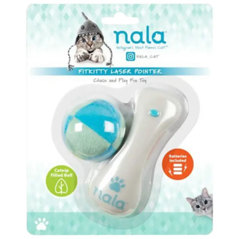 Nala FitKitty Laser Pointer Interactive Cat Toy, 2-Pack 2 pk
