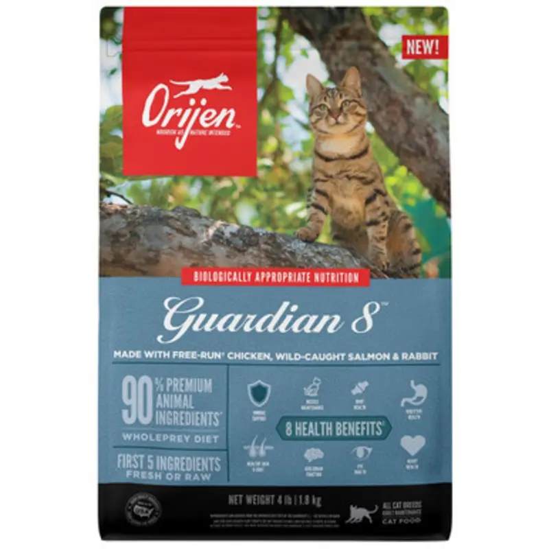Orijen Guardian 8 Recipe Dry Cat Food 4 lb