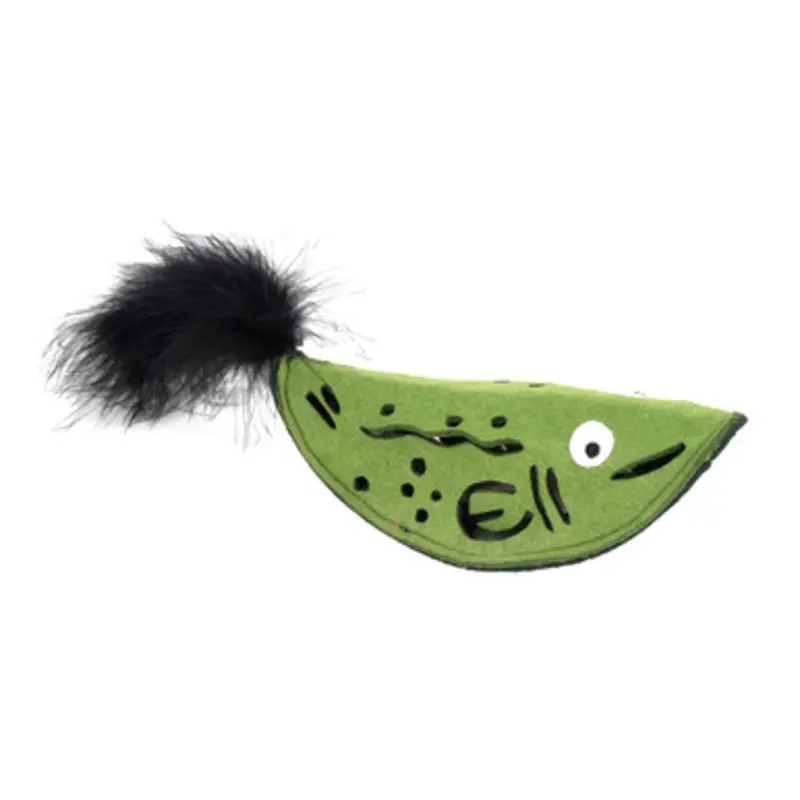 Ware Stuffer Fish Catnip Cat Toy One Size