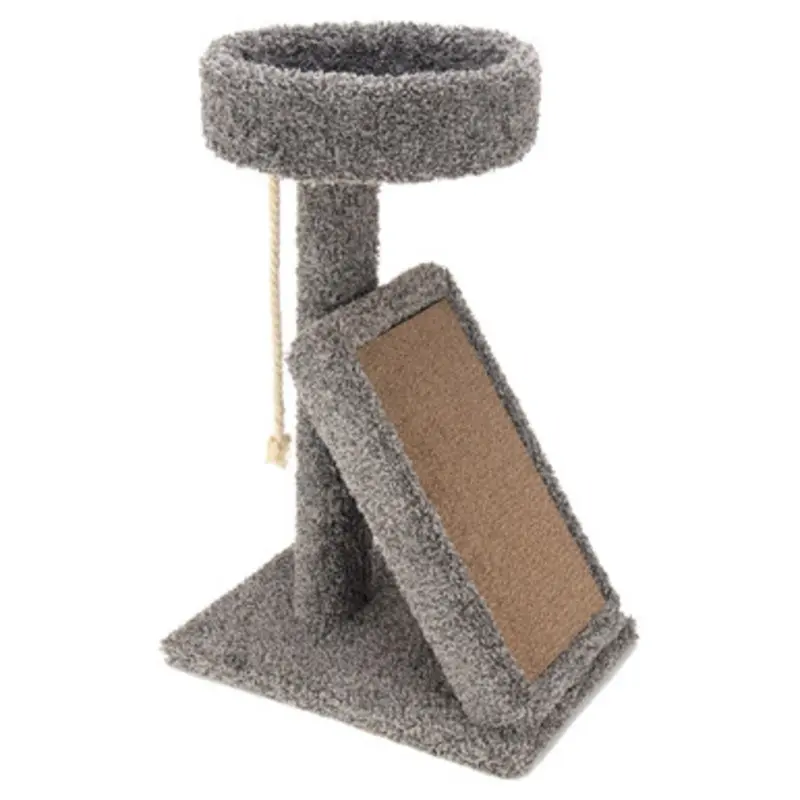 CatWare Playground Perch w/ Cardboard Cat Scratching Post 15" x 20" x 31"