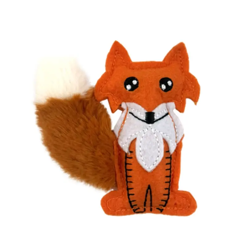 Fog City Pet Felt Fox Catnip Cat Toy One Size