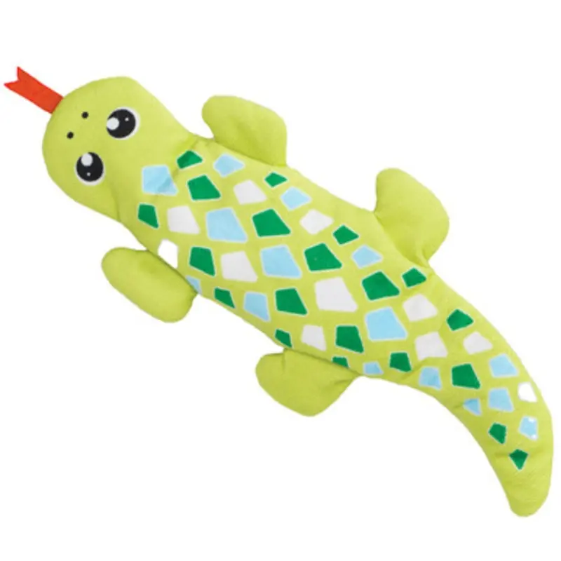 Catit Groovy Gecko Interactive Catnip Cat Toy One Size