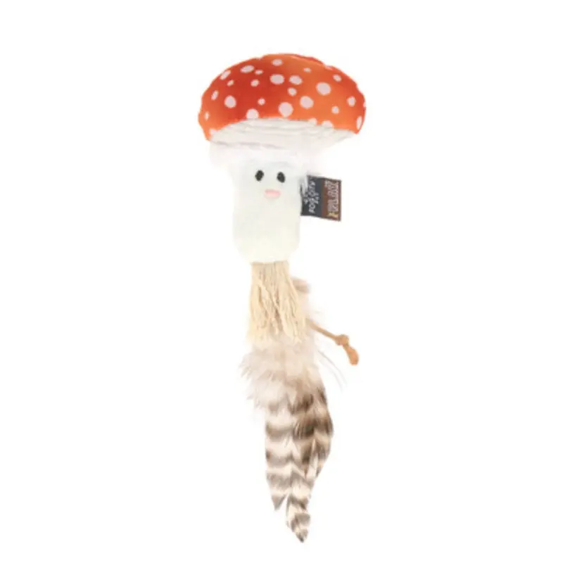 Fog City Pet x P.L.A.Y. Mystic Mushroom Plush Catnip Cat Toy One Size