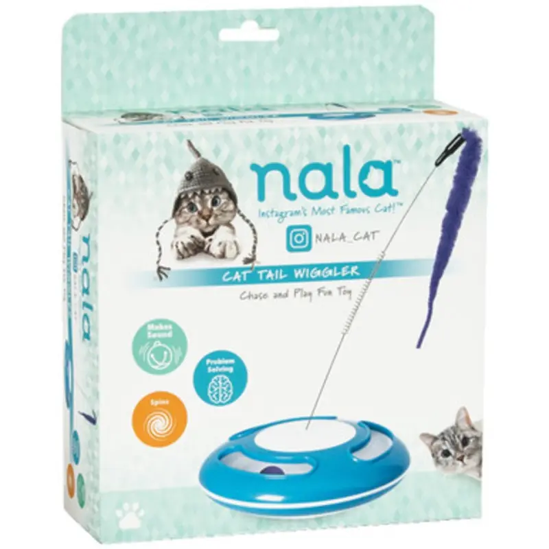 Nala Cat Tail Wiggler Chase & Play Cat Toy