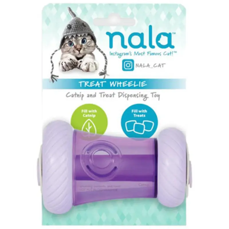 Nala Treat Wheelie Arch Catnip & Treat Dispensing Cat Toy One Size