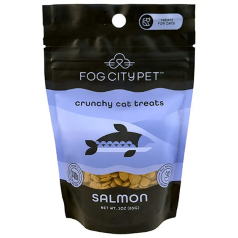 Fog City Pet Crunchy Salmon Cat Treats 3 oz