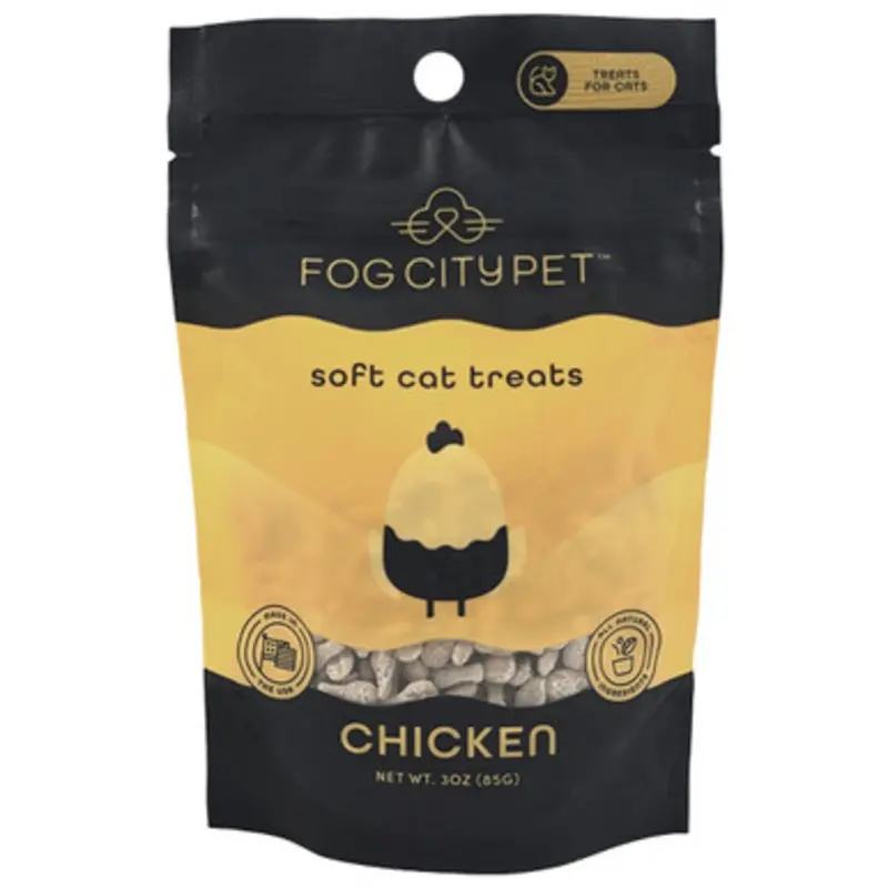 Fog City Pet Soft Chicken Cat Treats 3 oz