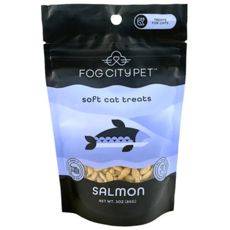 Fog City Pet Soft Salmon Cat Treats 3 oz