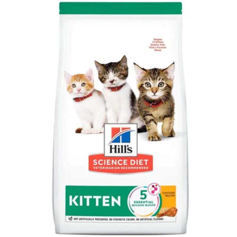 Hill's Science Diet Kitten Chicken Recipe Premium Dry Kitten Food 3.5 lb