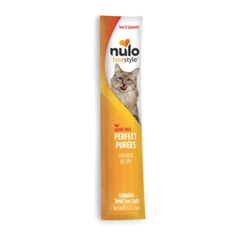 Nulo Freestyle Perfect Puree Chicken Lickable Cat Treat 0.5 oz