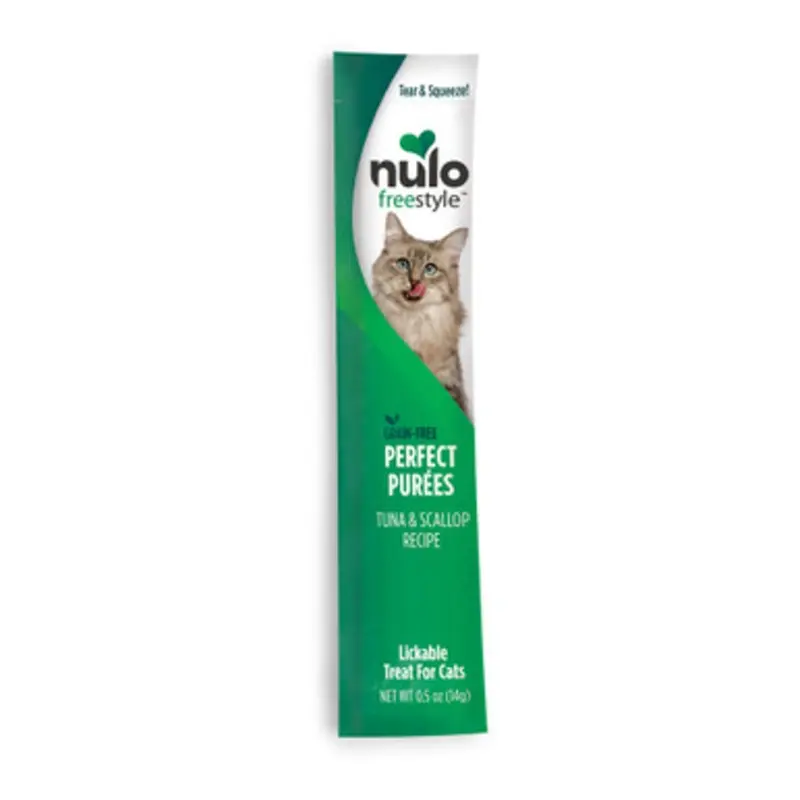 Nulo Freestyle Perfect Puree Tuna & Scallop Lickable Cat Treat 0.5 oz