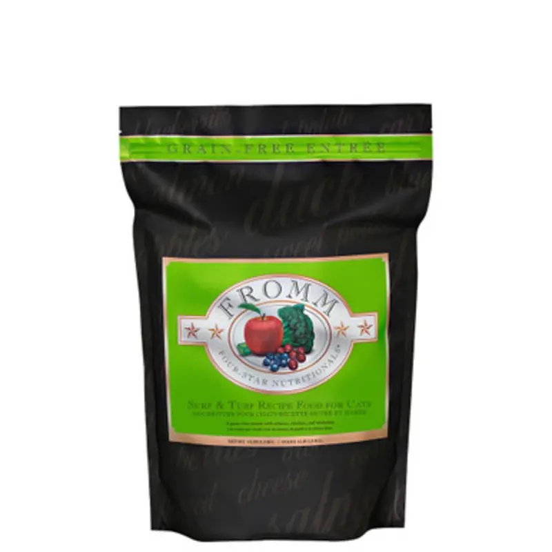 Fromm Four-Star Surf & Turf Dry Cat Food 4 lb