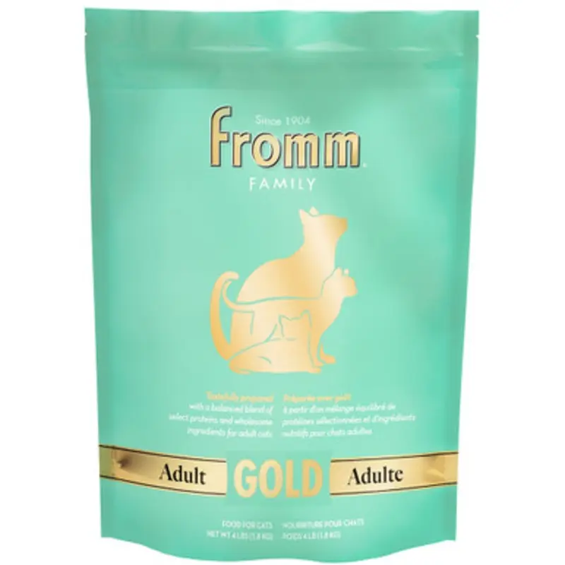 Fromm Gold Adult Dry Cat Food 4 lb