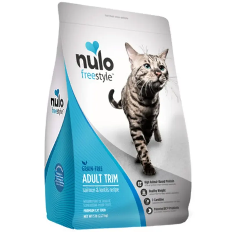 Nulo FreeStyle Adult Trim Salmon & Lentils Recipe Dry Cat Food 5 lb