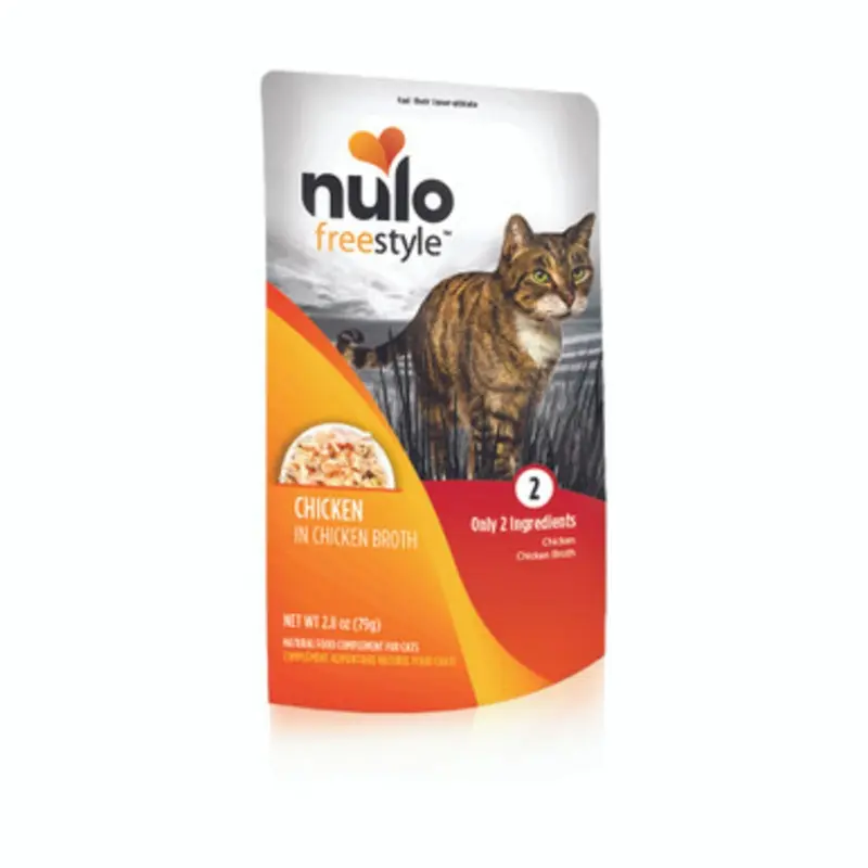 Nulo Freestyle Chicken in Broth Wet Cat Food Topper 2.8 oz