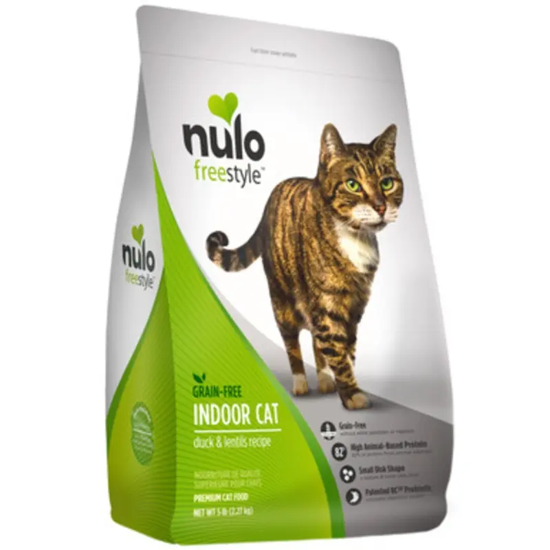 Nulo Freestyle Indoor Cat Duck & Lentils Recipe Dry Cat Food 5 lb