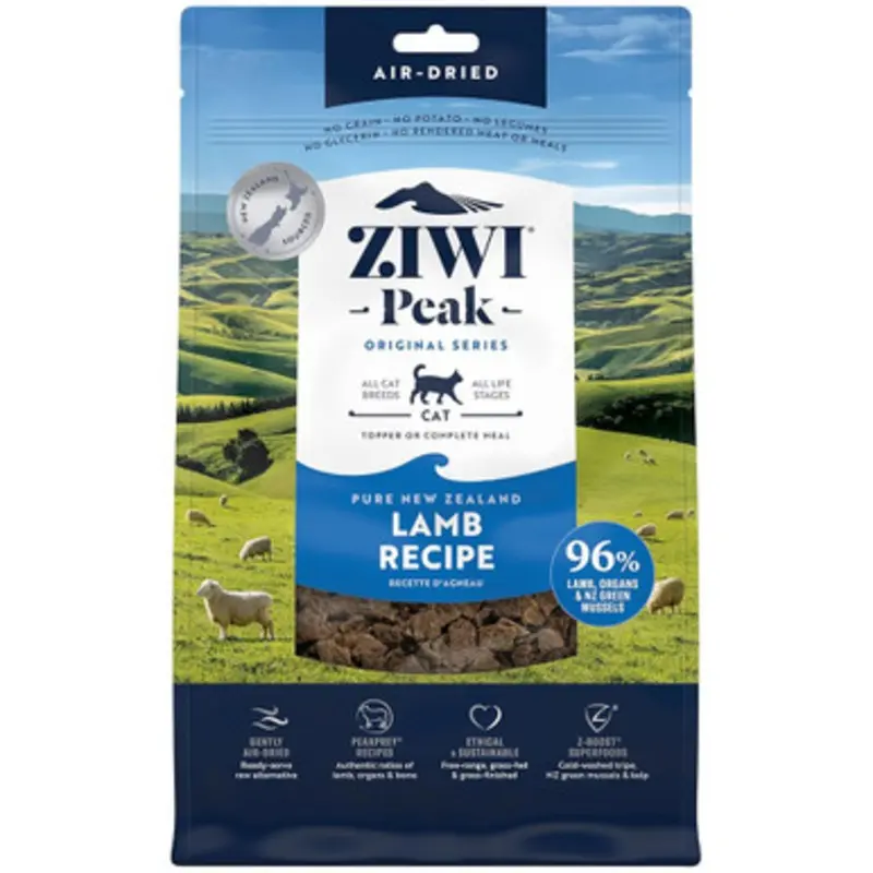 ZIWI Peak Lamb Recipe Air-Dried Cat Food 14 oz