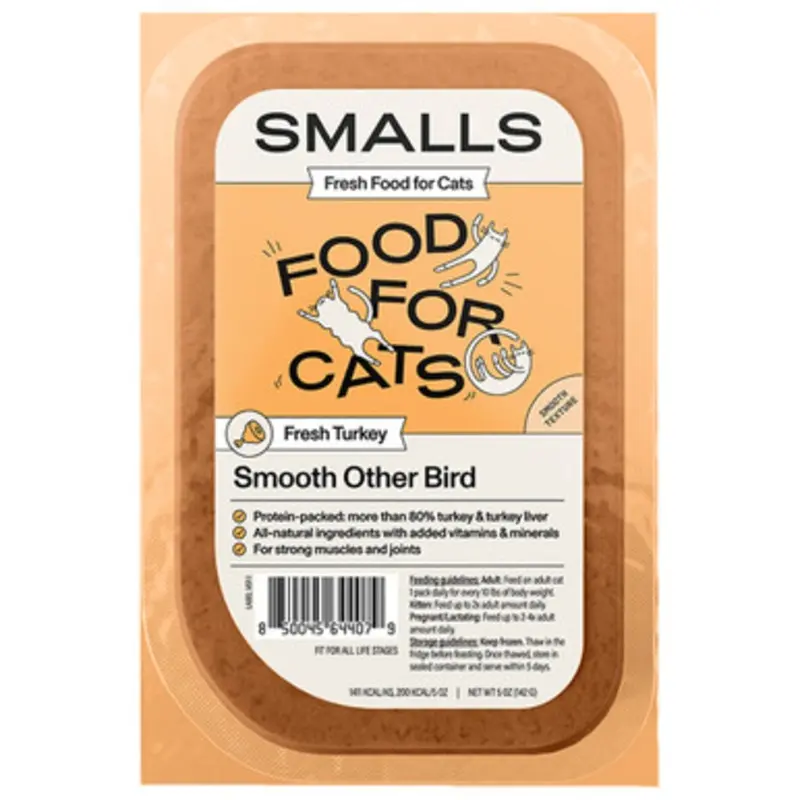Smalls Gently Cooked Smooth Other Bird Fresh Turkey Recipe Pate Cat Food 5 oz