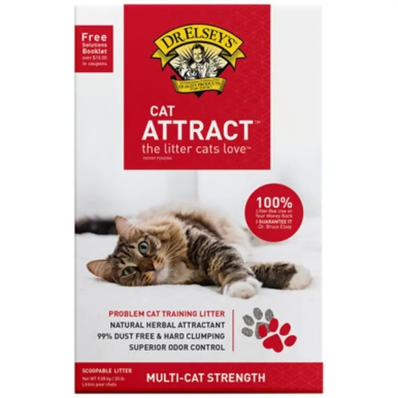 Dr. Elsey's Precious Cat Attract Scoopable Cat Litter 20 lb