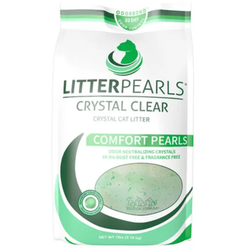 Litter Pearls Crystal Clear Cat Litter 7 lb