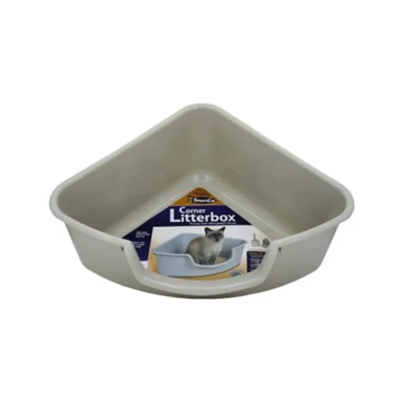 SmartCat Corner Cat Litter Box One Size