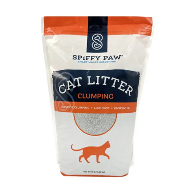 Spiffy Paw Superior Clumping Unscented Cat Litter 15 lb