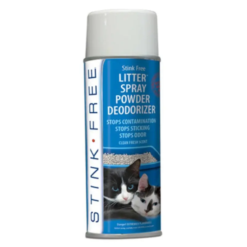 Stink Free Litter Spray Powder Deodorizer 12 oz