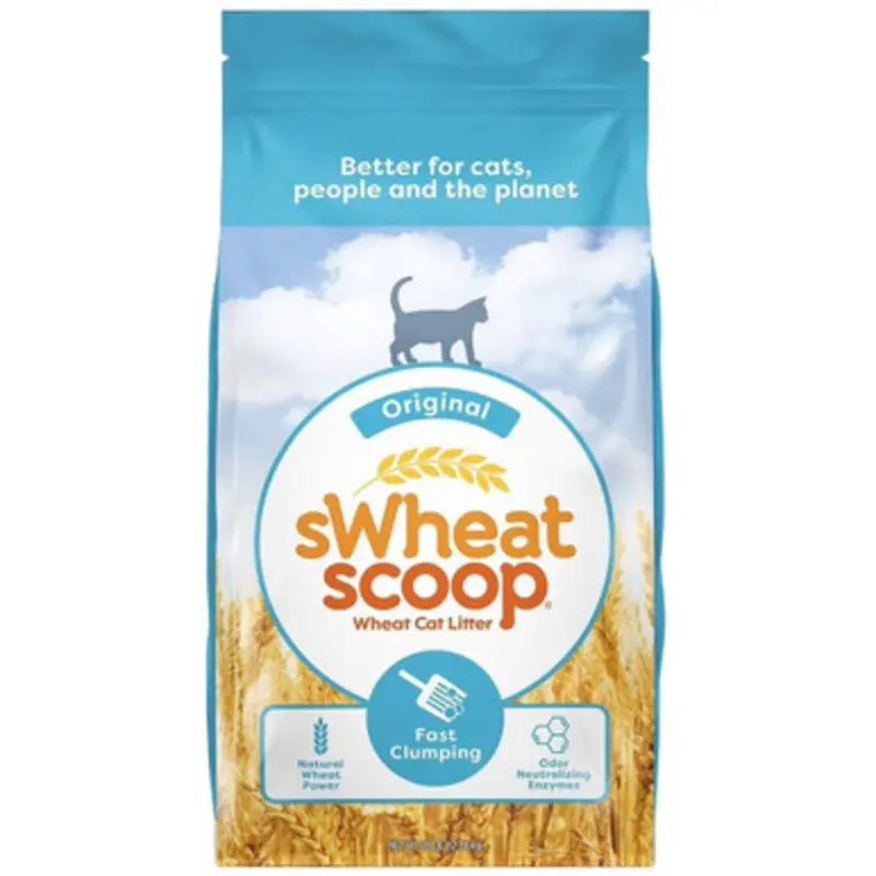 sWheat Scoop Fast-Clumping Cat Litter 28 lb