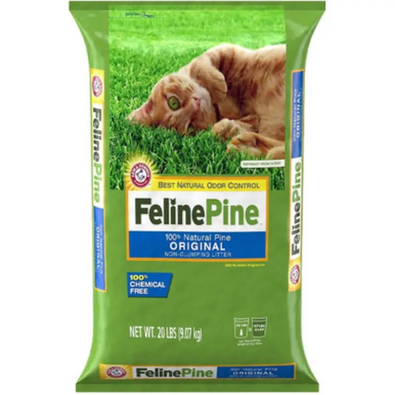 Feline Pine Original Non-Clumping Cat Litter 20 lb