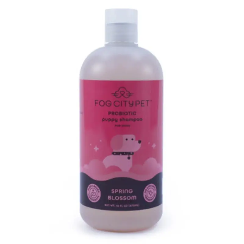 Fog City Pet Probiotic Puppy Spring Blossom Shampoo for Dogs 16 fl oz
