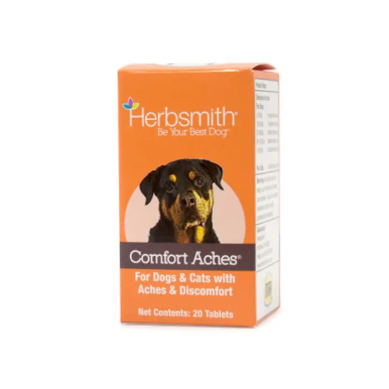 Herbsmith Comfort Aches Tablets for Dogs & Cats 20 ct
