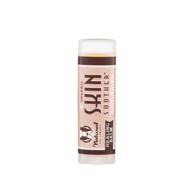 Natural Dog Company Organic Skin Soother Balm Travel Stick for Dogs 2 oz