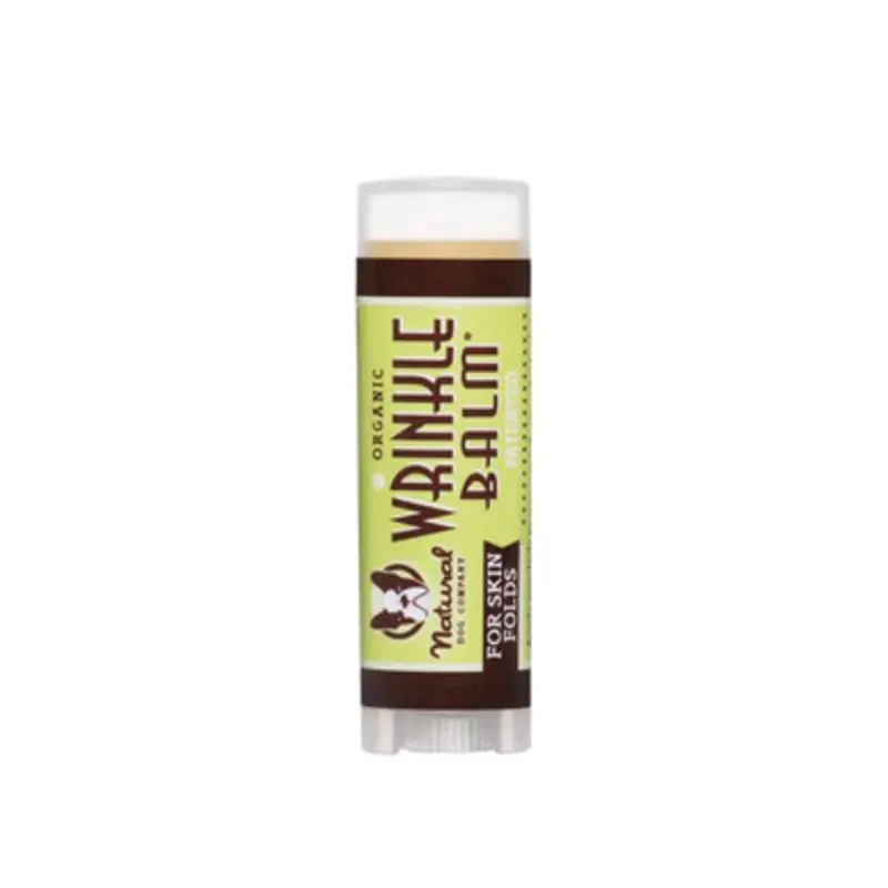 Natural Dog Company Organic Wrinkle Balm Travel Stick for Dogs 2 oz