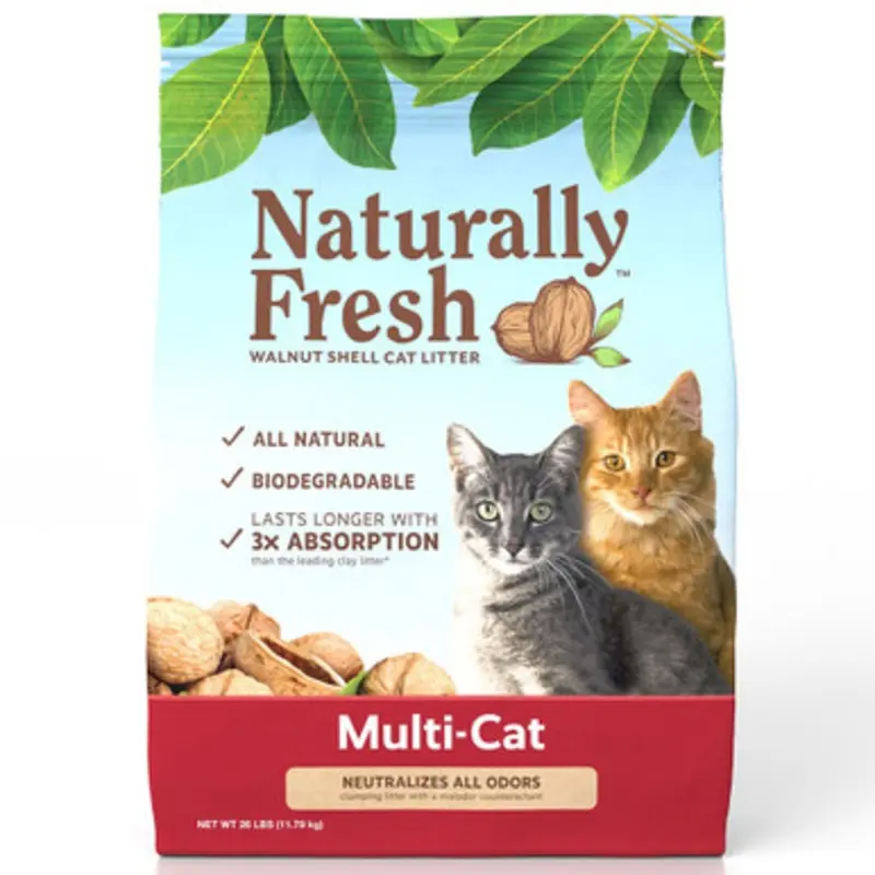 Naturally Fresh Multi-Cat Quick-Clumping Formula Cat Litter 14 lb
