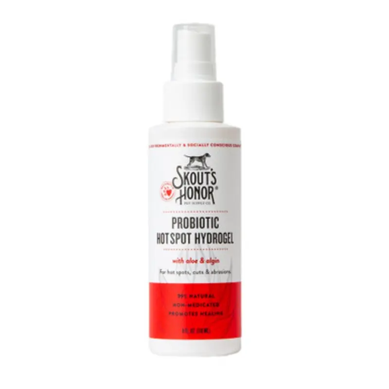 Skout's Honor Probiotic Hot Spot Hydrogel w/ Aloe & Algin for Dogs & Cats 4 fl oz