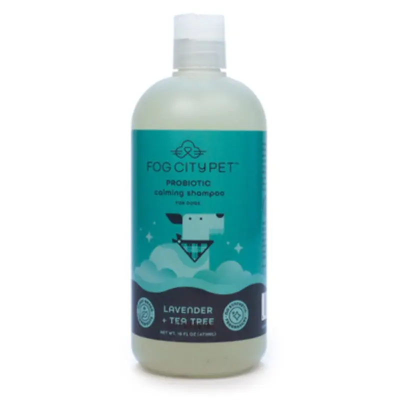 Fog City Pet Probiotic Calming Lavender + Tea Tree Shampoo for Dogs 16 fl oz