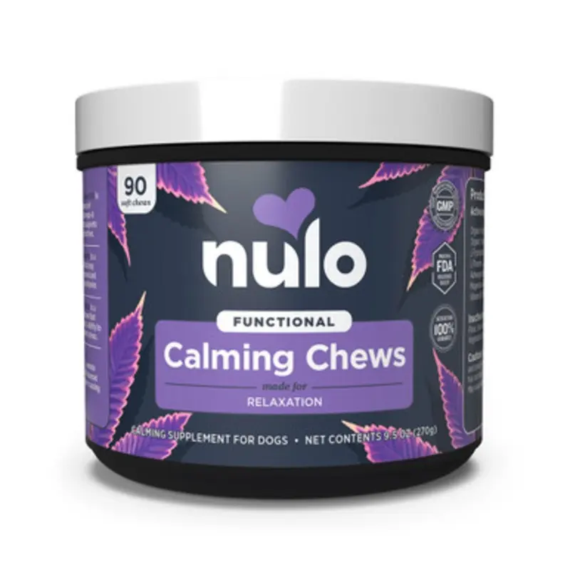 Nulo Functional Calming Chews Dog Supplement 90 ct