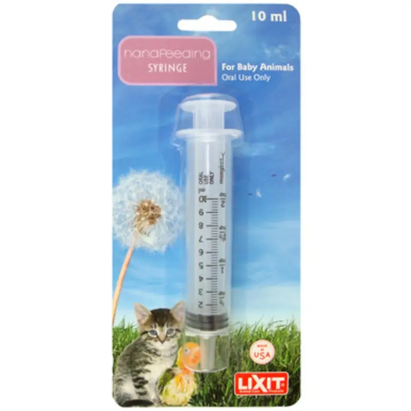 Lixit Hand Feeding Syringe for Pets 10 ml