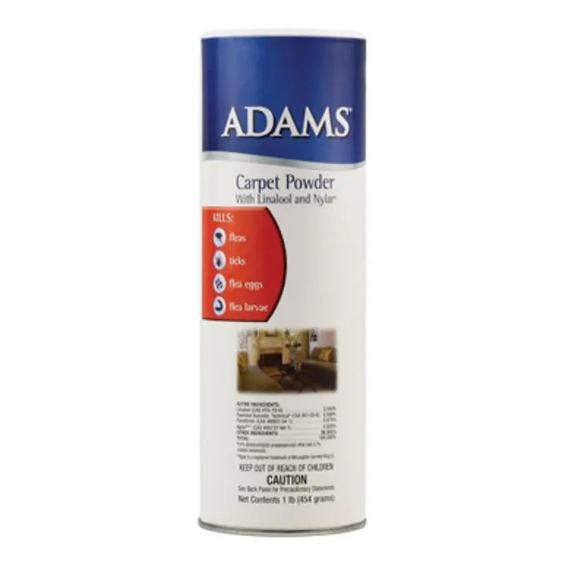 Adams Flea & Tick Carpet Powder 16 oz