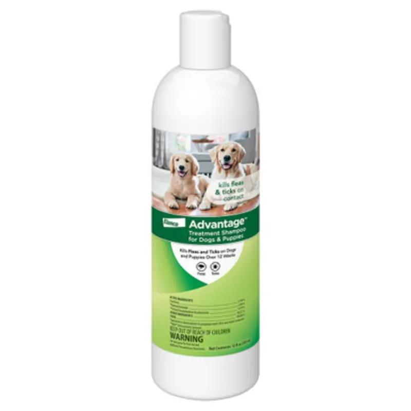 Advantage Treatment Shampoo for Dogs & Puppies 12 fl oz