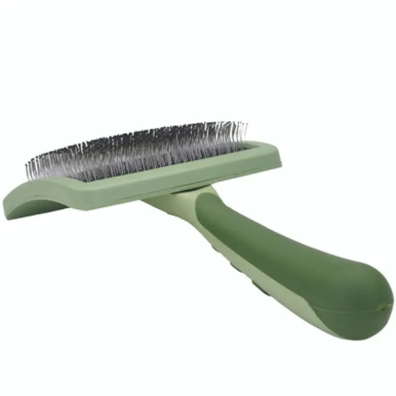 Safari Curved Firm Slicker Dog Brush Small