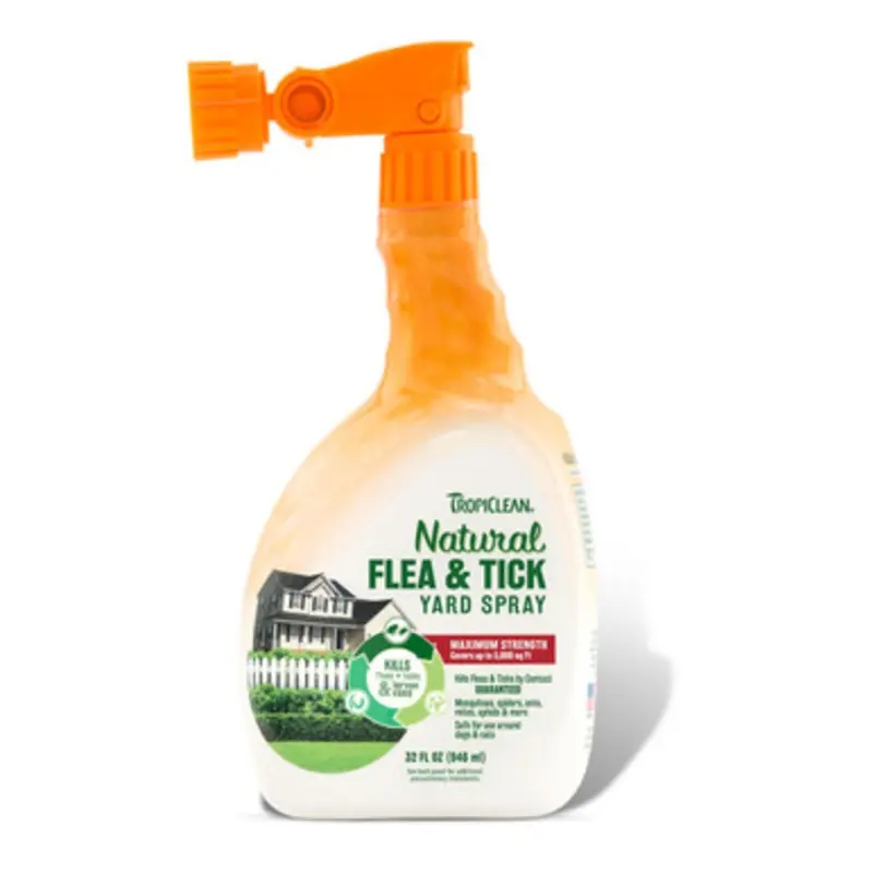 TropiClean Natural Flea & Tick Yard Spray 32 fl oz