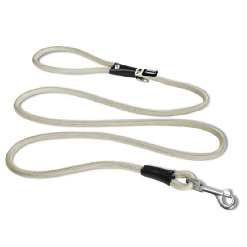 Curli Stretch Comfort Light Tan Dog Leash Medium